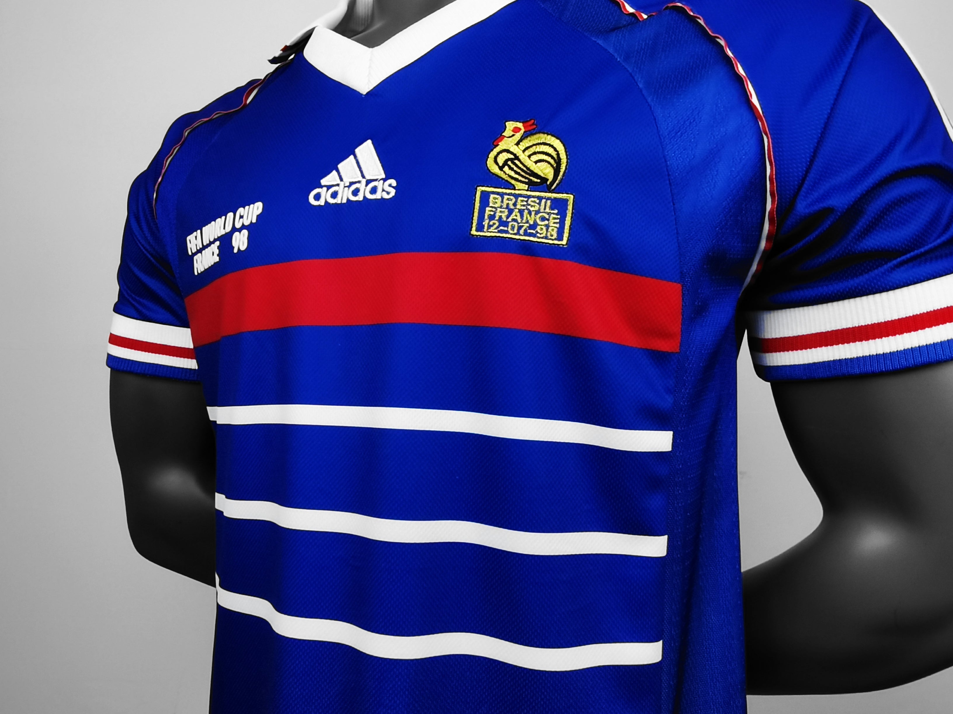 France 1998 Home World Cup Jersey