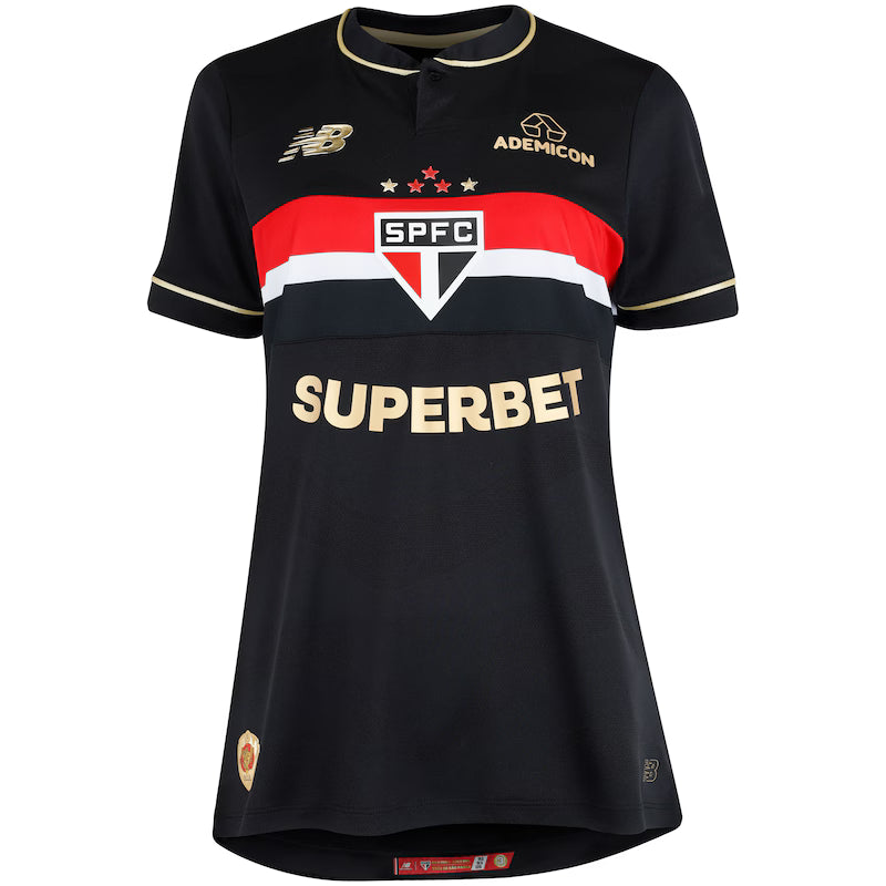 Camisa do São Paulo III 25/26 New Balance Feminina