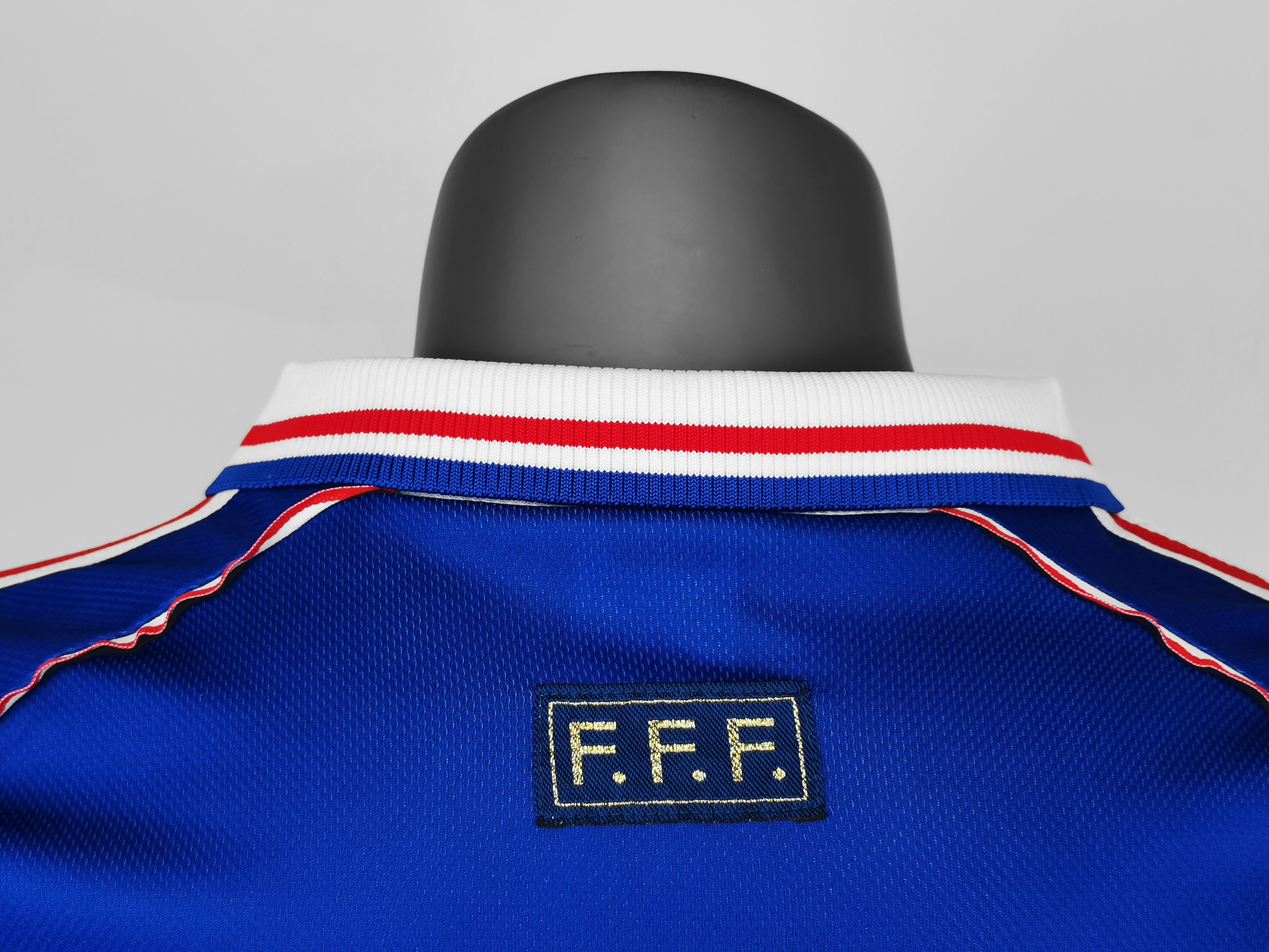 France 1998 Home World Cup Jersey