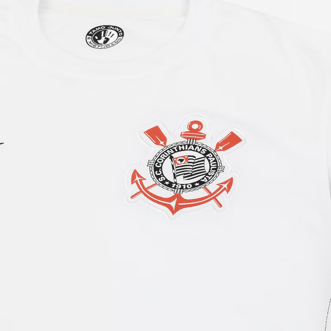 Camisa Nike Corinthians 2024/25 I Torcedor Com Patrocínio - [product_category] | Arquibancada Esportes