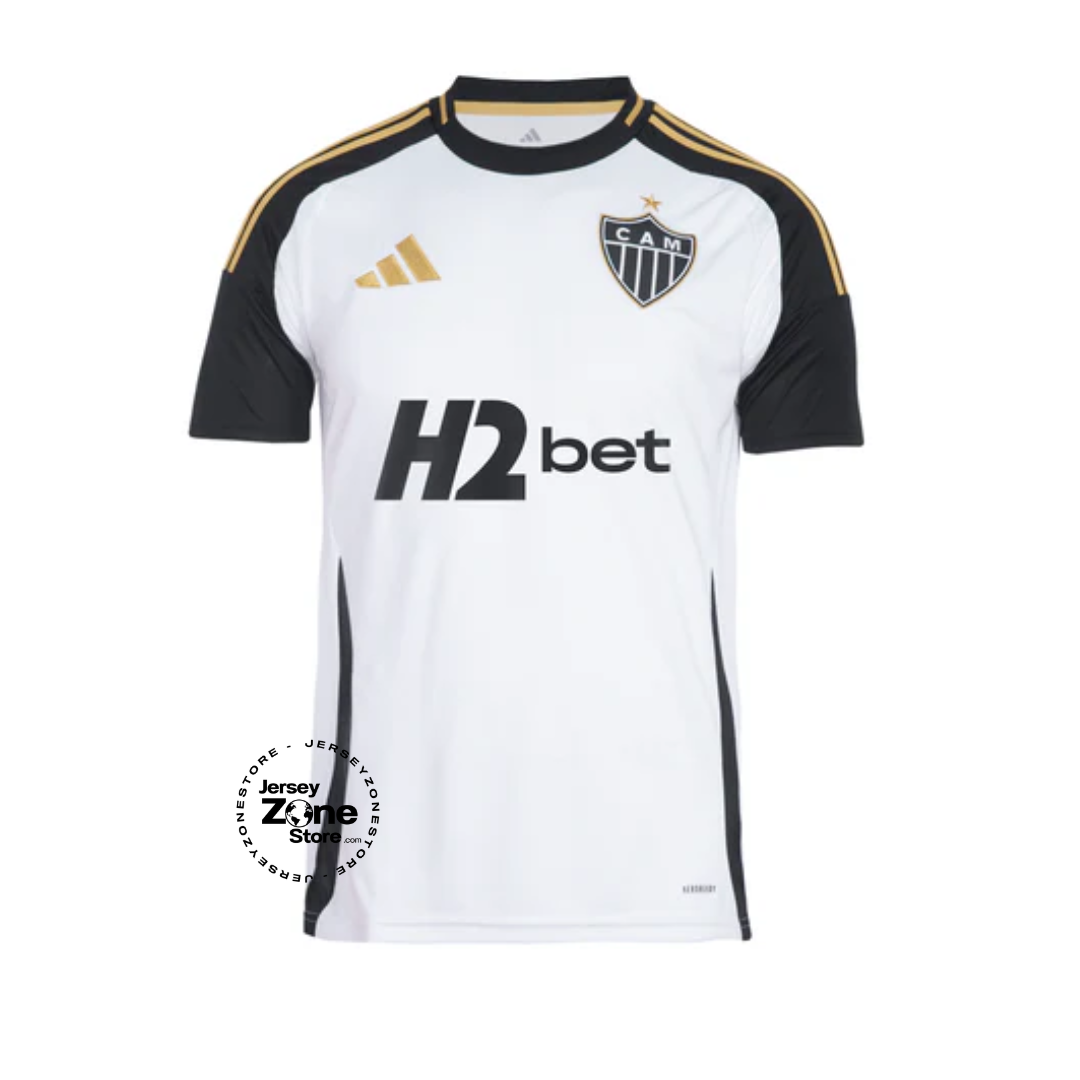 Atletico Mineiro 2025/26 Away Sponsor  - Fan version