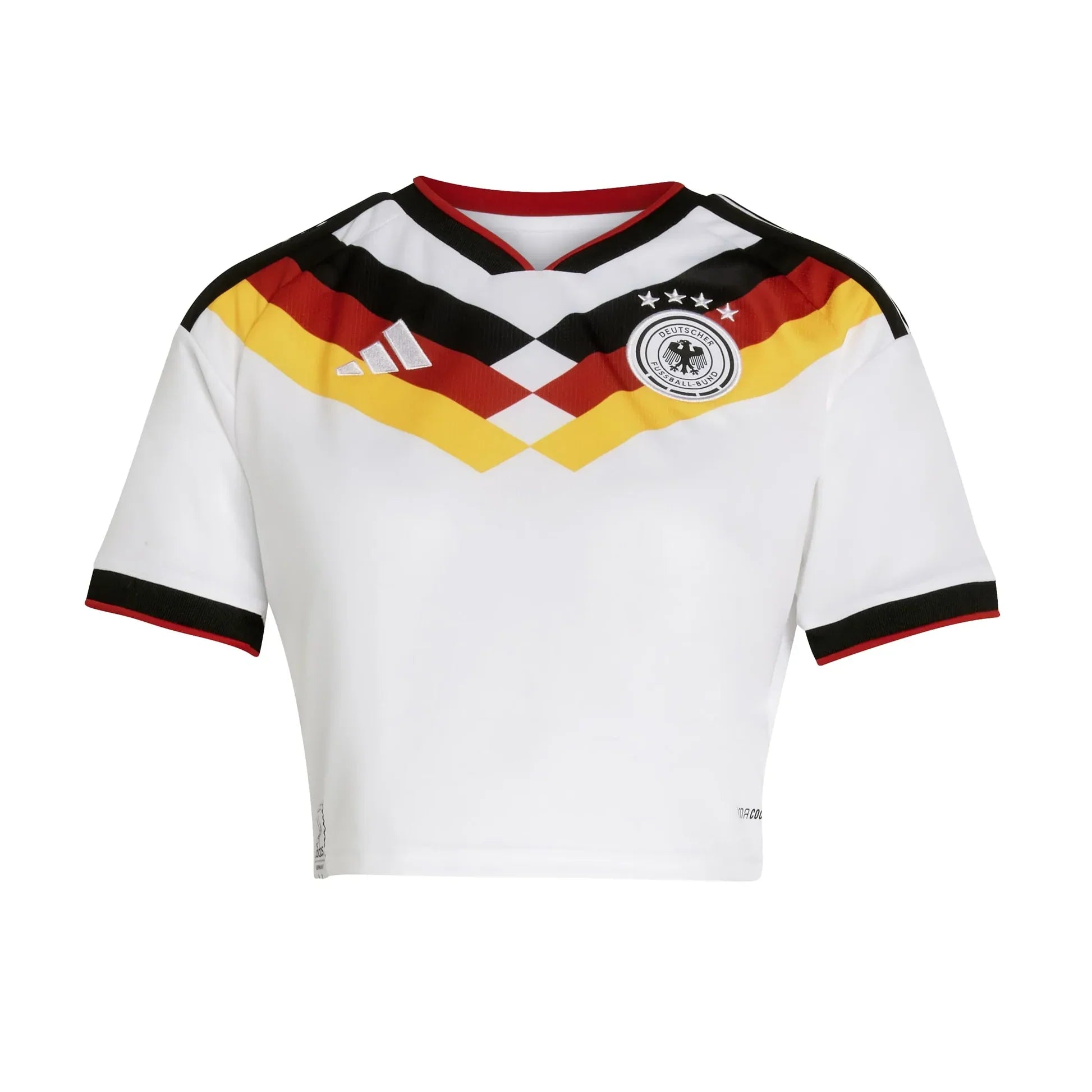2026 Germany Women's Stadium Home Cropped Soccer Jersey World Cup 2026