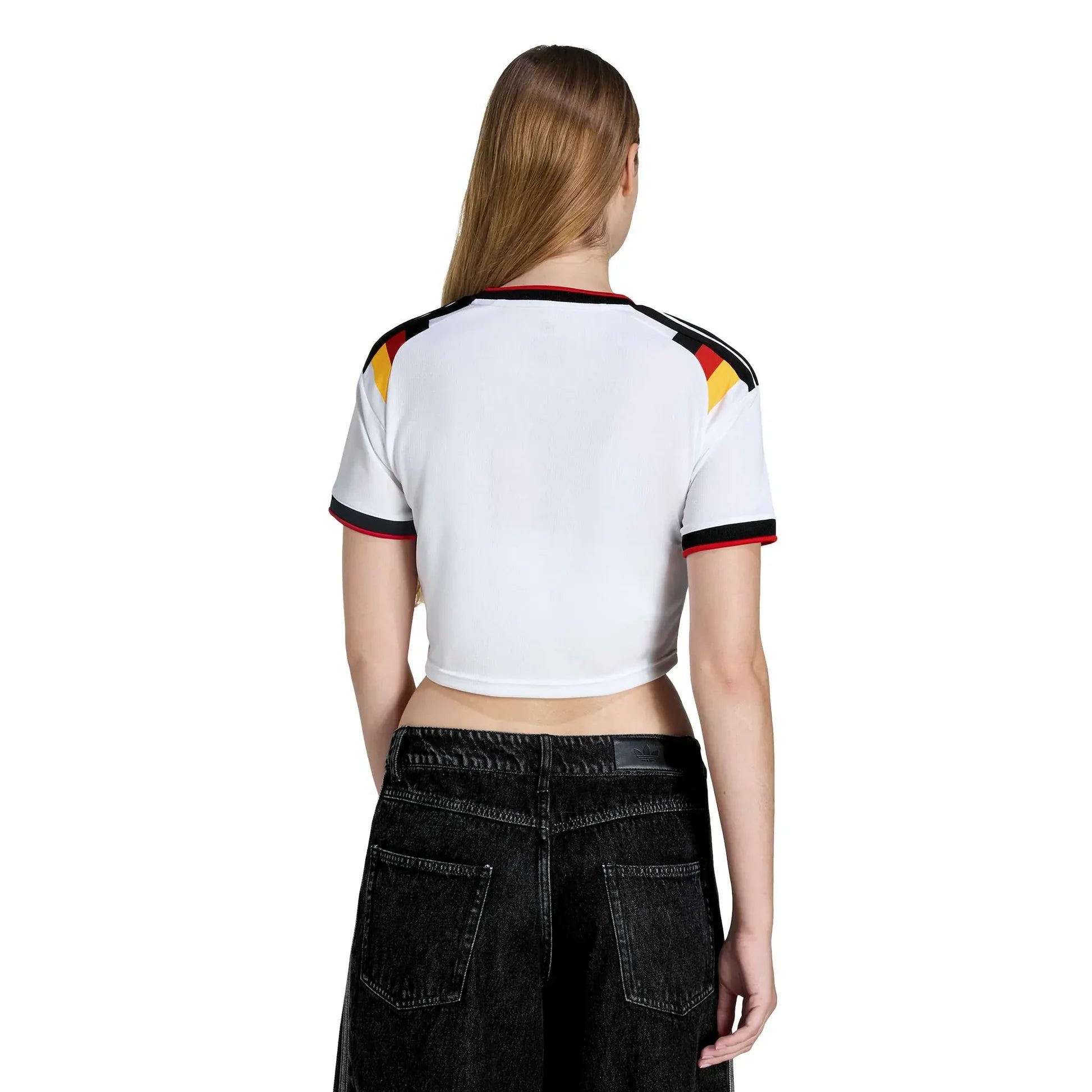 2026 Germany Women's Stadium Home Cropped Soccer Jersey World Cup 2026