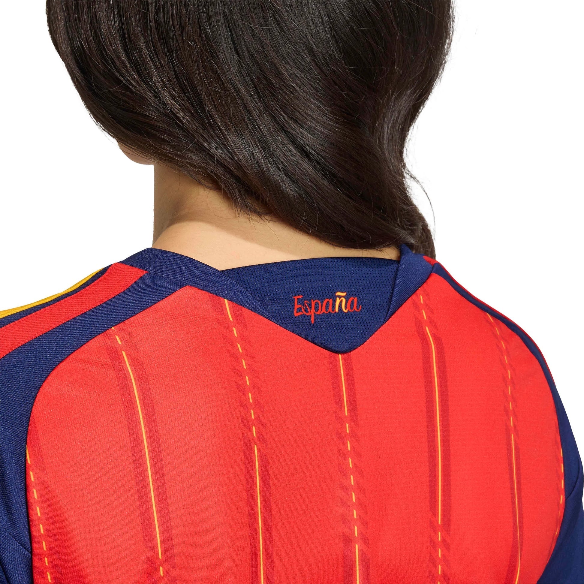 2026 Spain Women's Stadium Home Cropped Soccer Jersey - World Cup 2026