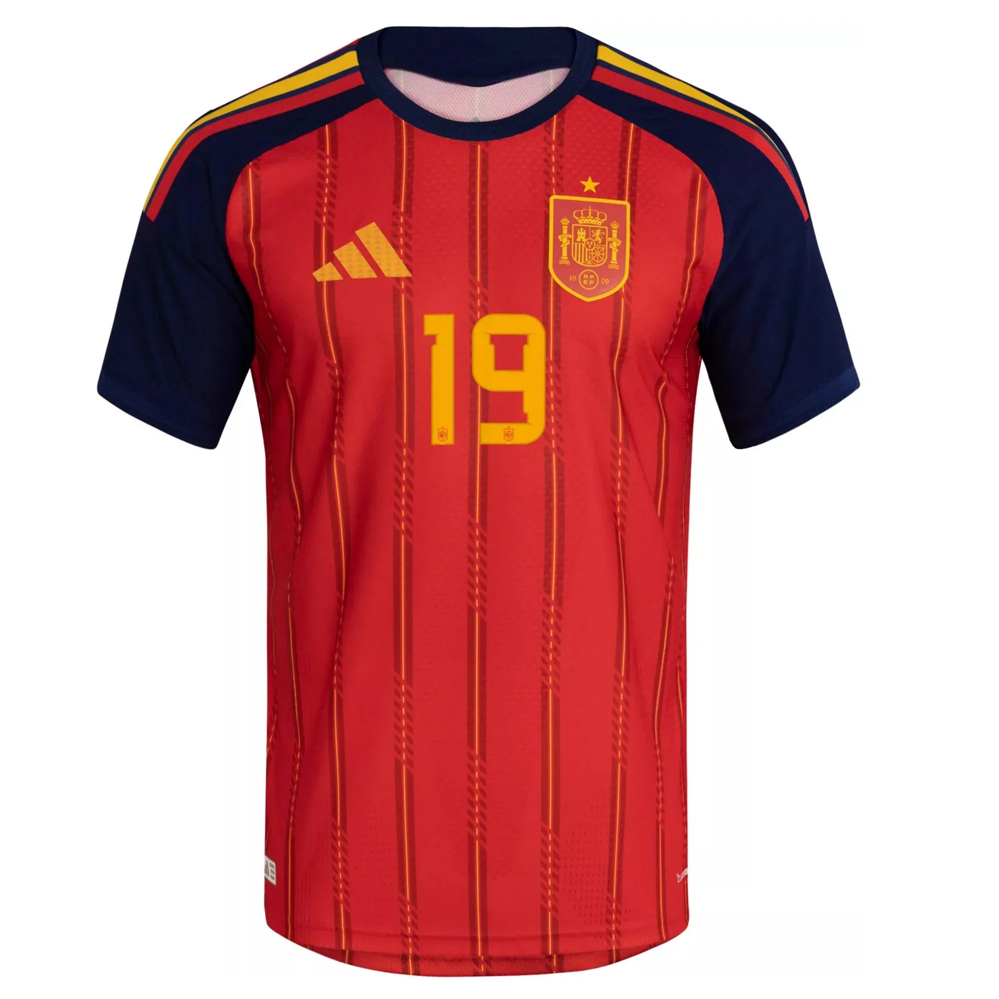 Lamine Yamal Spain Authentic World Cup Home Jersey 2026 Player [Slim Fit] World Cup 2026