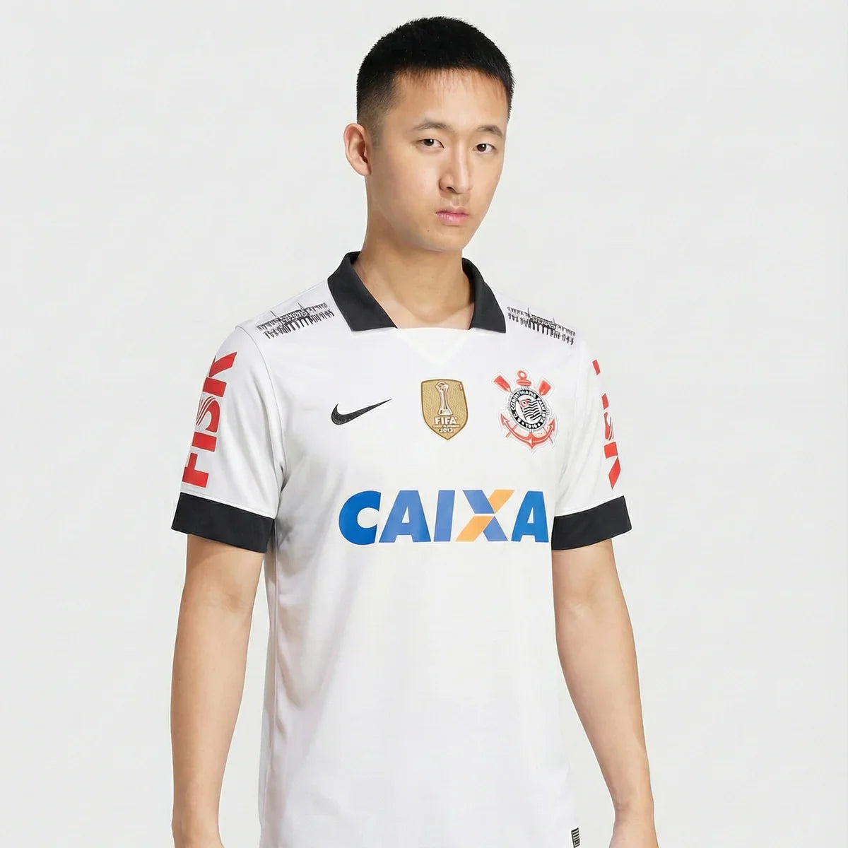 CAMISA RETRO CORINTHIANS TITULAR 2013 BRANCA MASCULINA