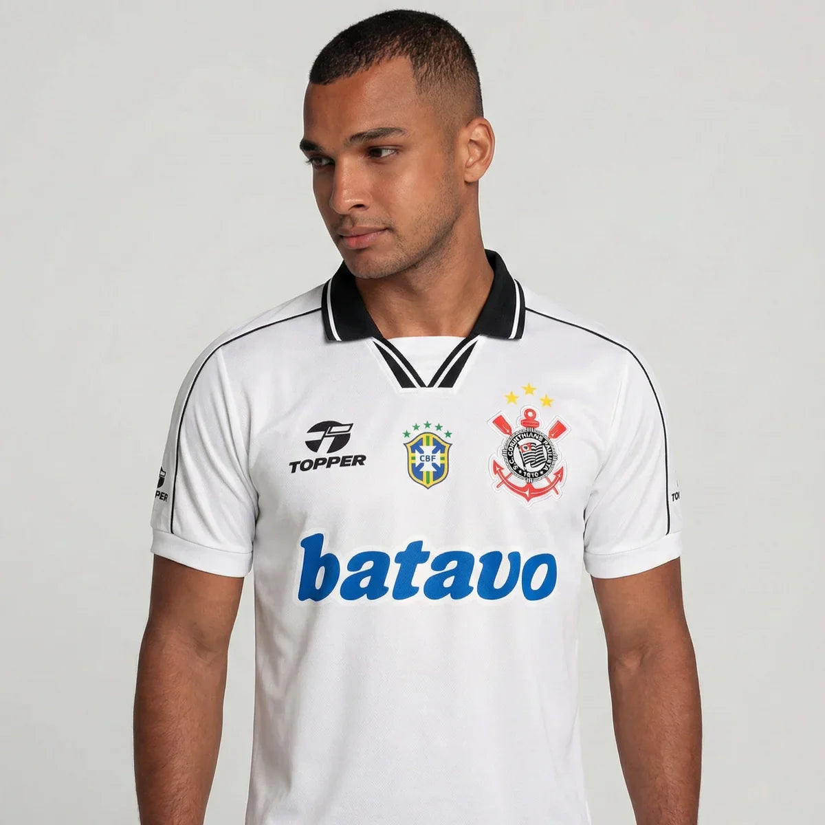 Corinthians 1999 I Home Jersey - Retro Version