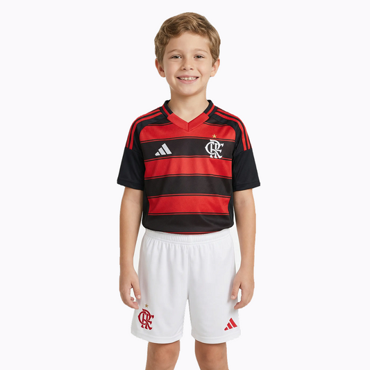Kids Kit Flamengo 2025/26 I Fan