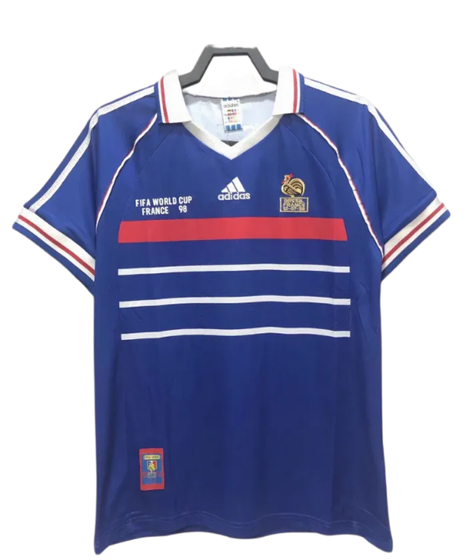 France 1998 I Home Jersey - Retro Version