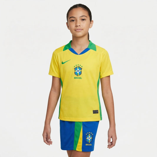 Kids Kit Brazil Woman 2023/2024 Fan