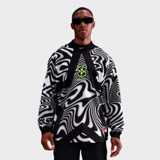 Jersey National Team Brazilian Goalkeeper Longsleeve 2026/27 Fan